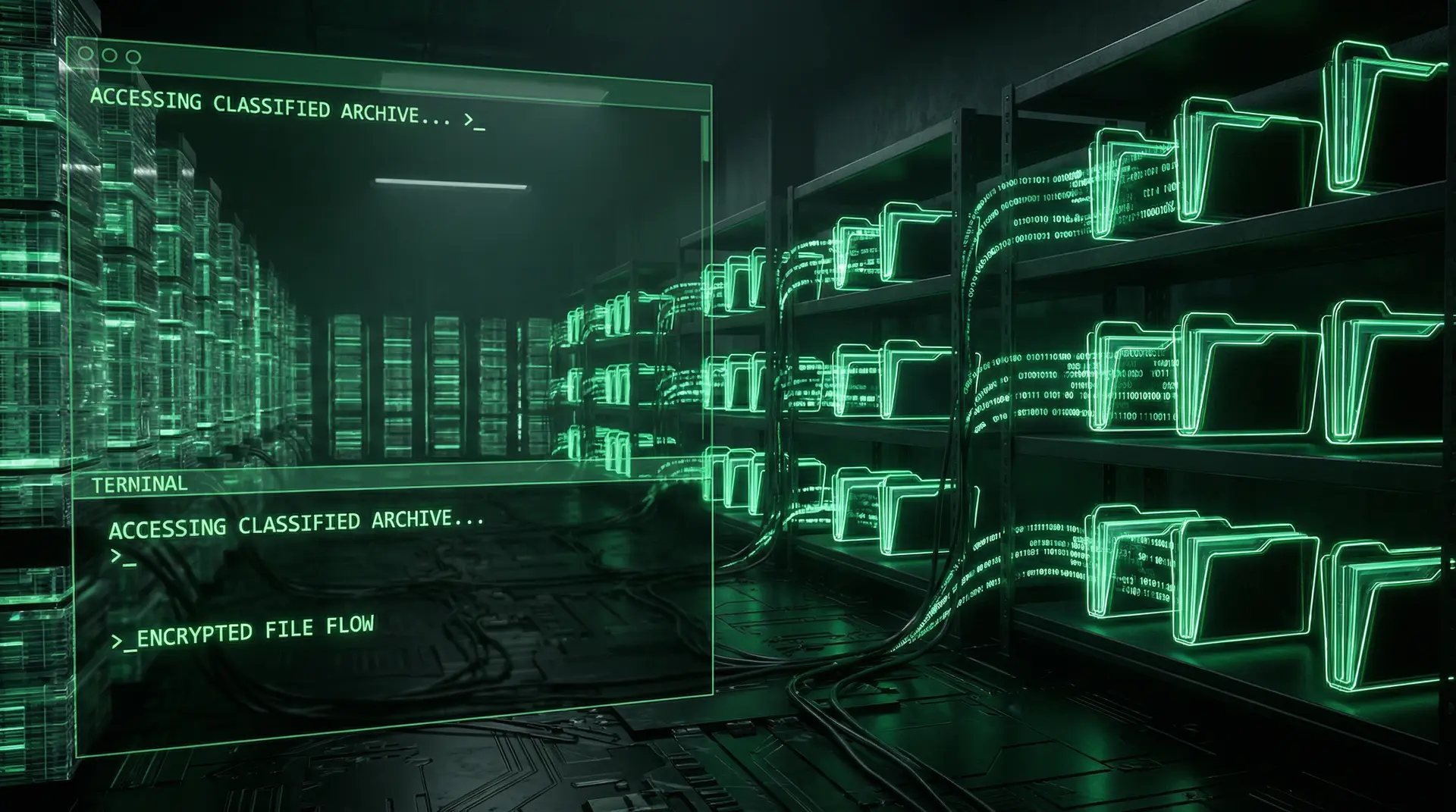 暗网视频 加密档案存储系统